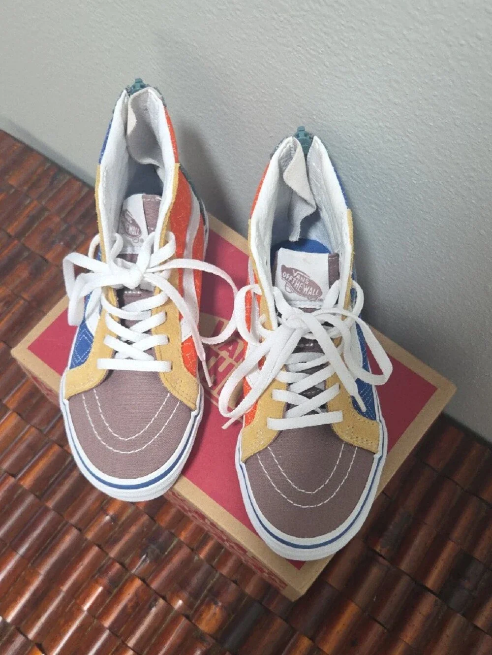 Vans colorful patchwork